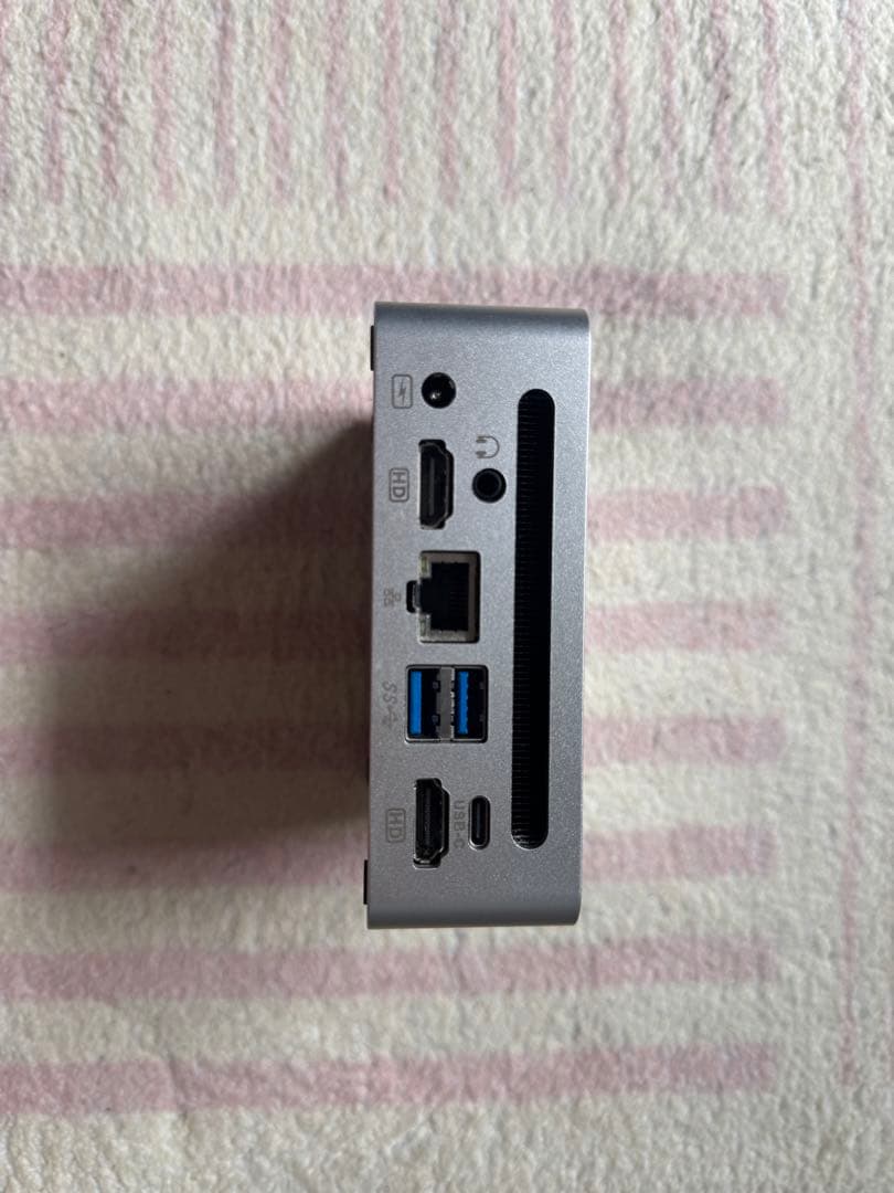 シルバーミニPC 32GB+1TB AMD 5800h