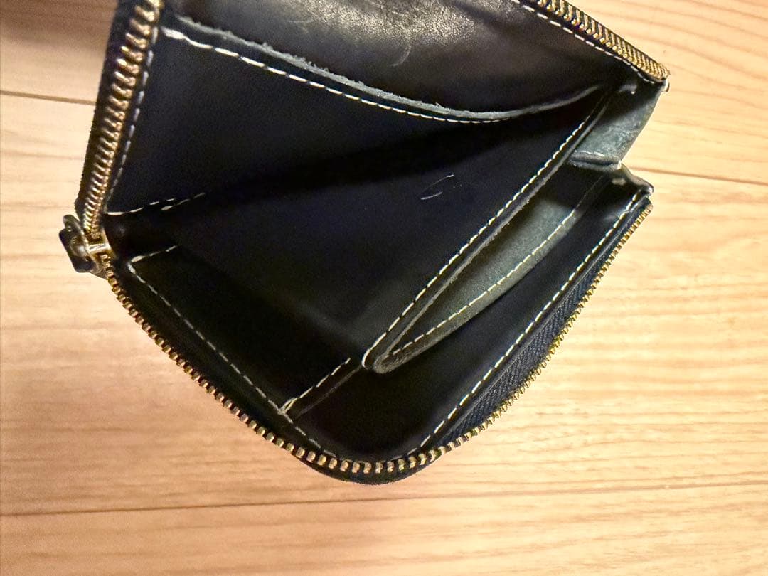 土屋鞄　L字財布　ブラック　diario ディアリオハンディLファスナー　黒