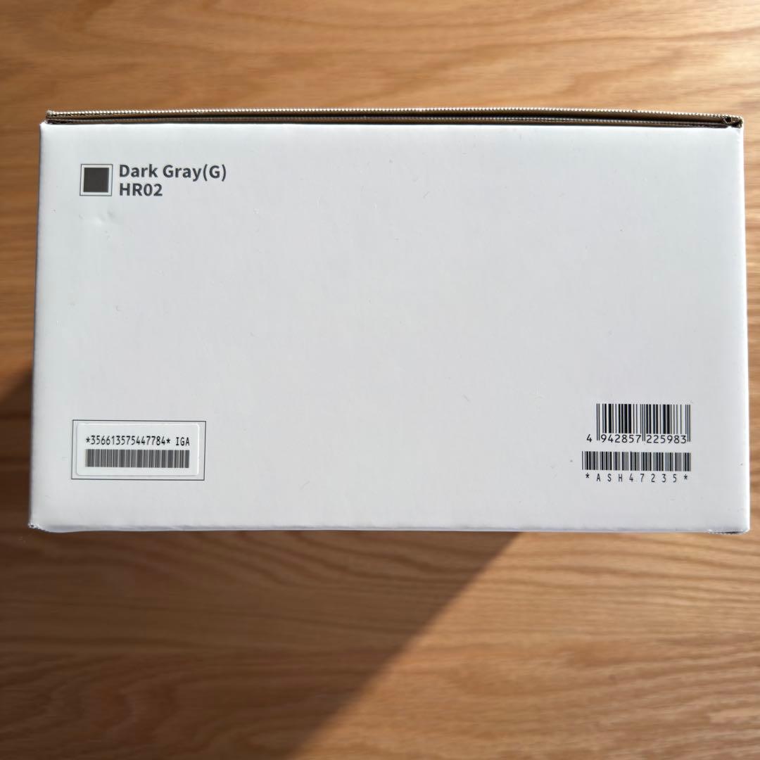 新品未使用　docomo ドコモ 5G HR02 [ダークグレー]ホームルーター