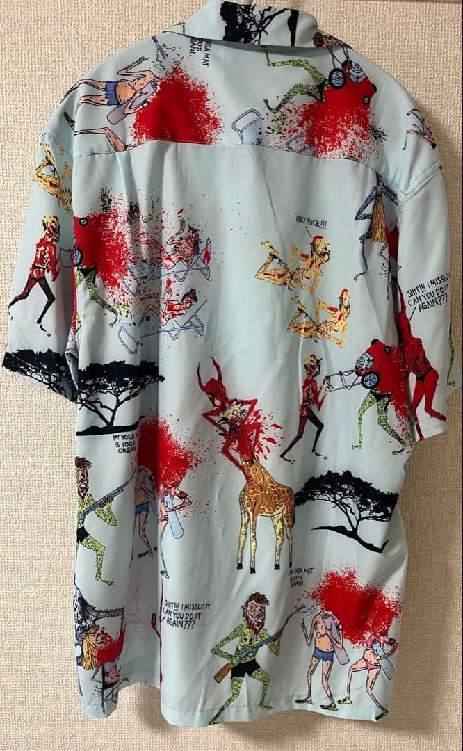 WACKO MARIA×NECK FACE アロハシャツ