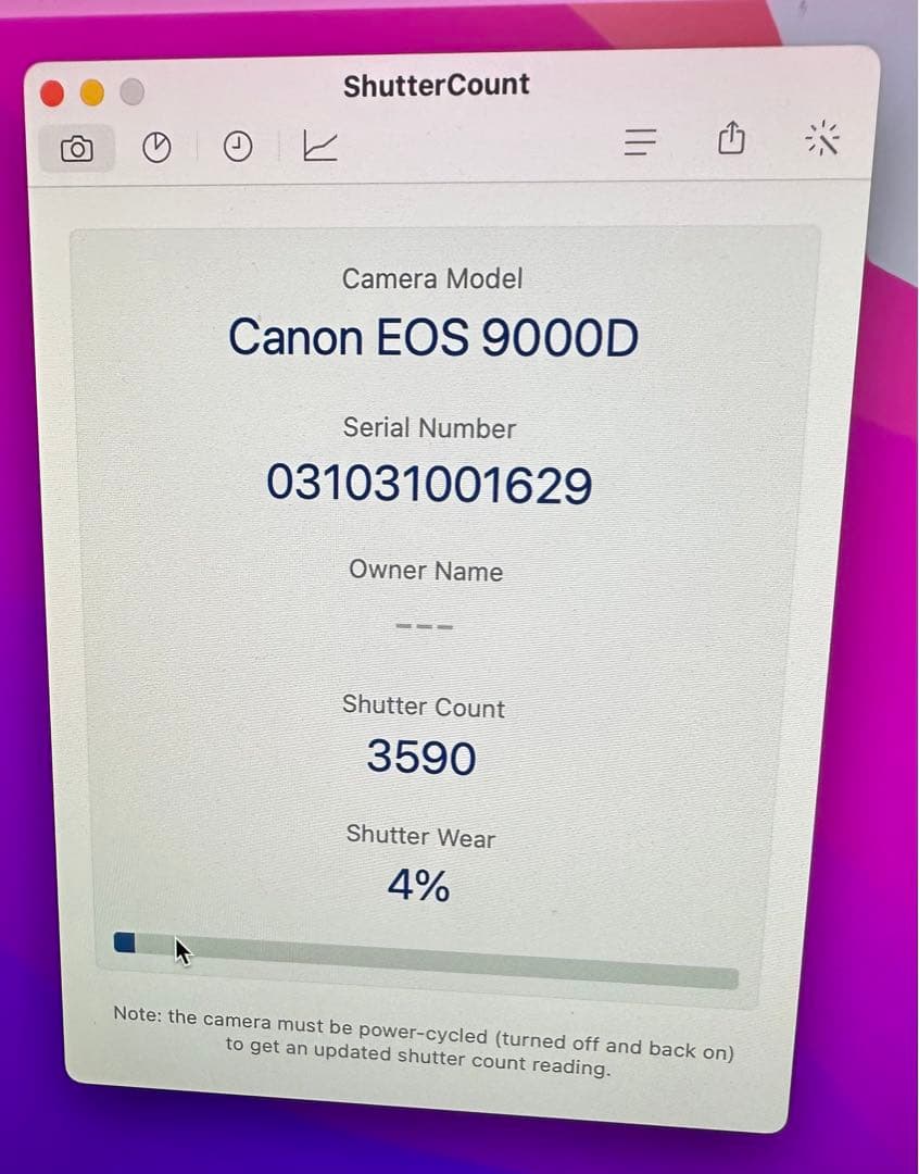 ショット数3600枚！Canon EOS 9000D ダブルズームレンズキット♪