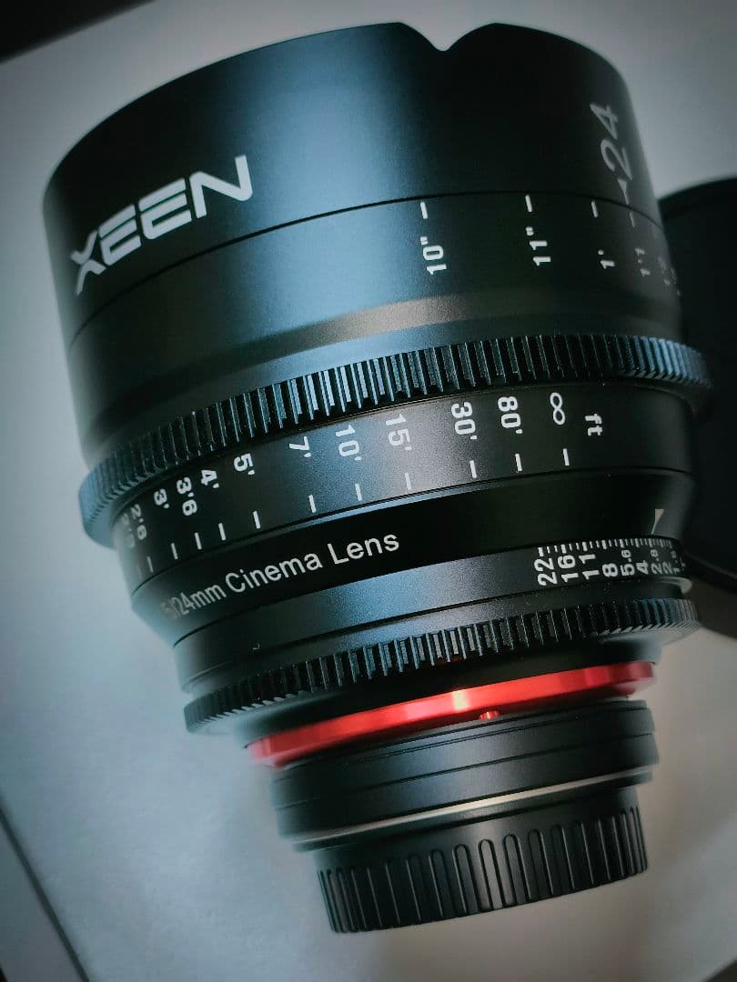 【極美品】Xeen 24mm T1.5 CINE EFマウント 元箱付