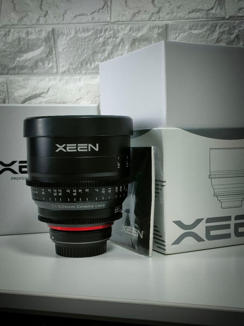 【極美品】Xeen 24mm T1.5 CINE EFマウント 元箱付