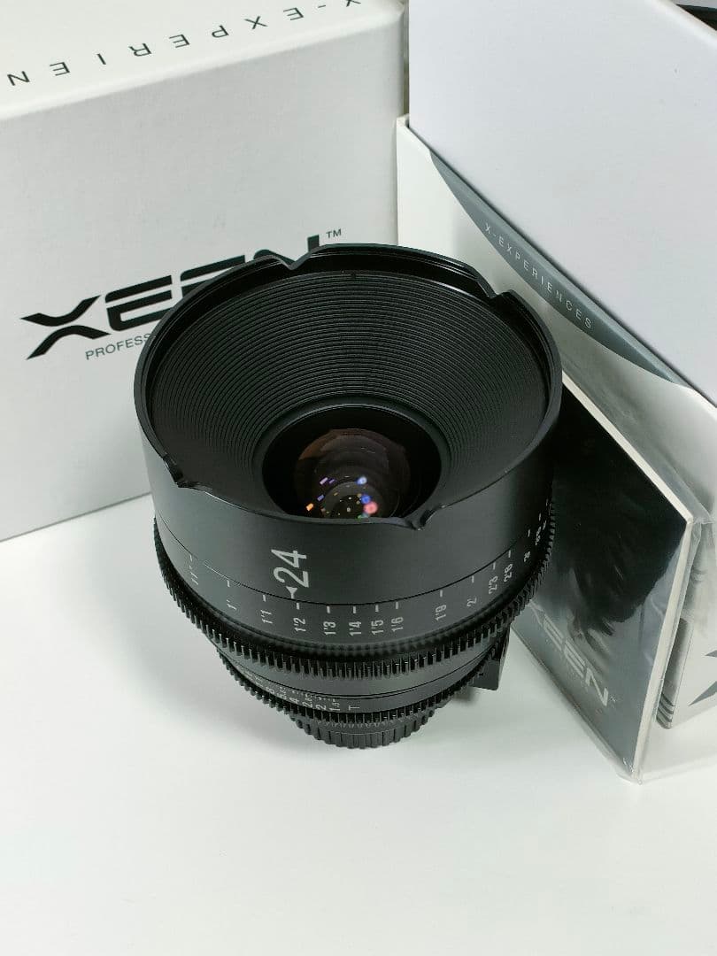 【極美品】Xeen 24mm T1.5 CINE EFマウント 元箱付