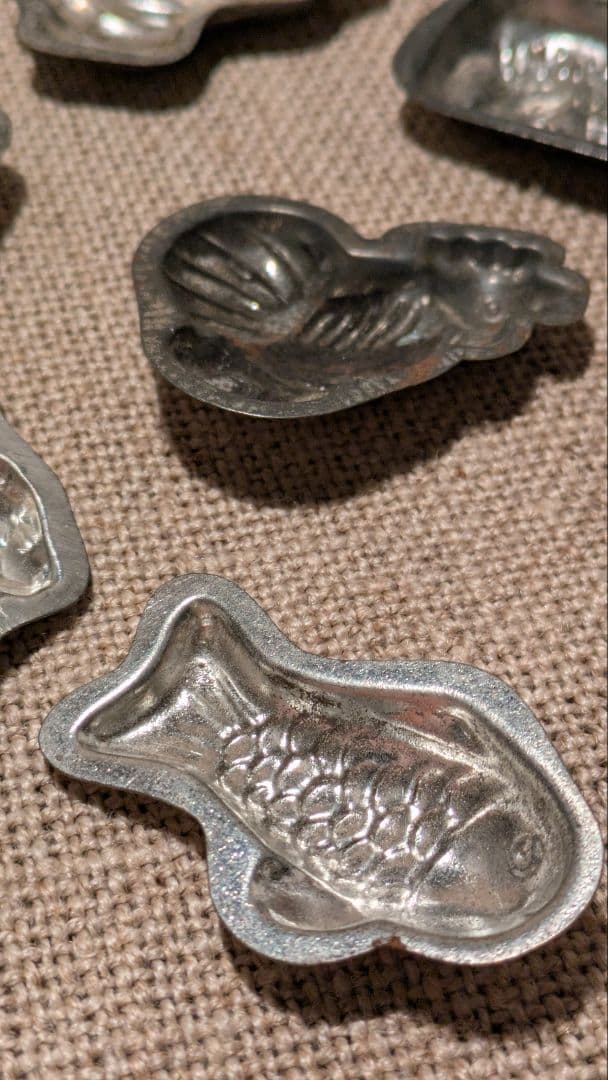 ヴィンテージ チョコレート型 17個セット ブリキ製 モールド CT-1