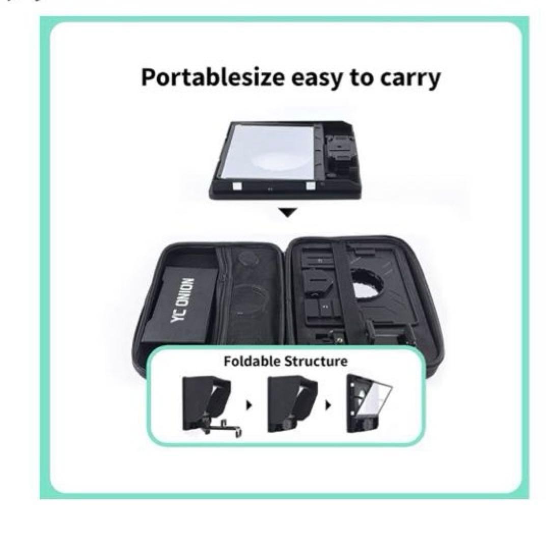 テレプロンプター タブレット/スマートフォンカメラ用 Androidに対応する