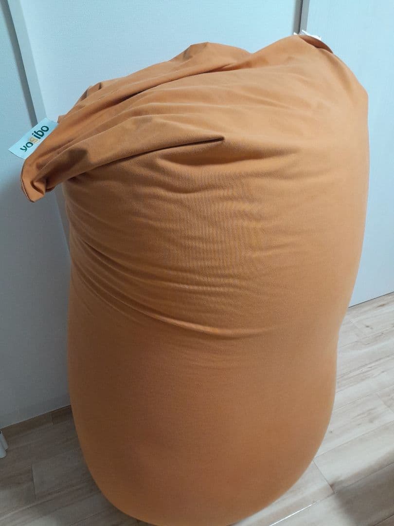 【送料込】Yogibo Max 本体＋カバー2枚（キャメル／ライムグリーン）