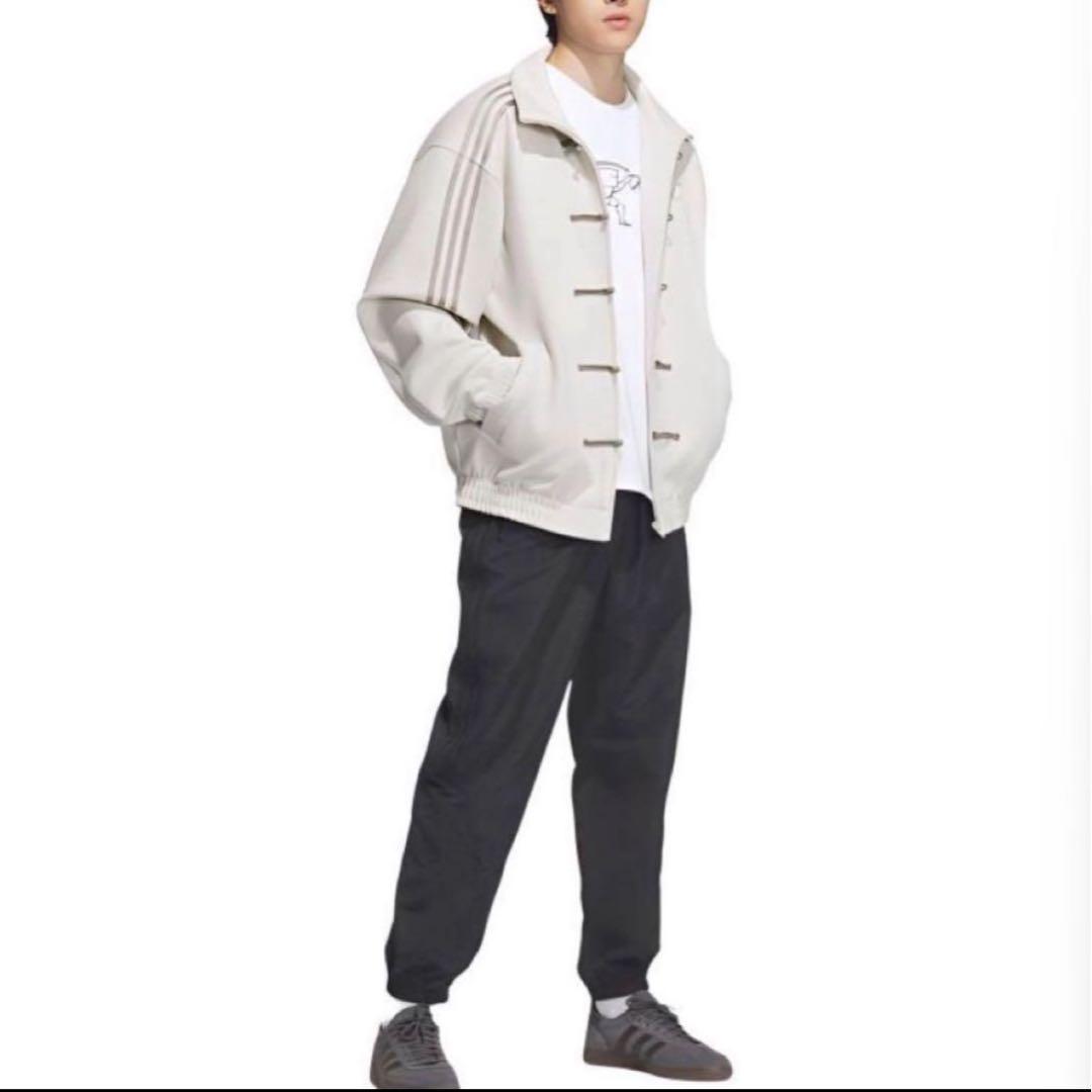 adidasアディダス 中国限定 蛇年トラックジャケット ホワイト Sサイズ”