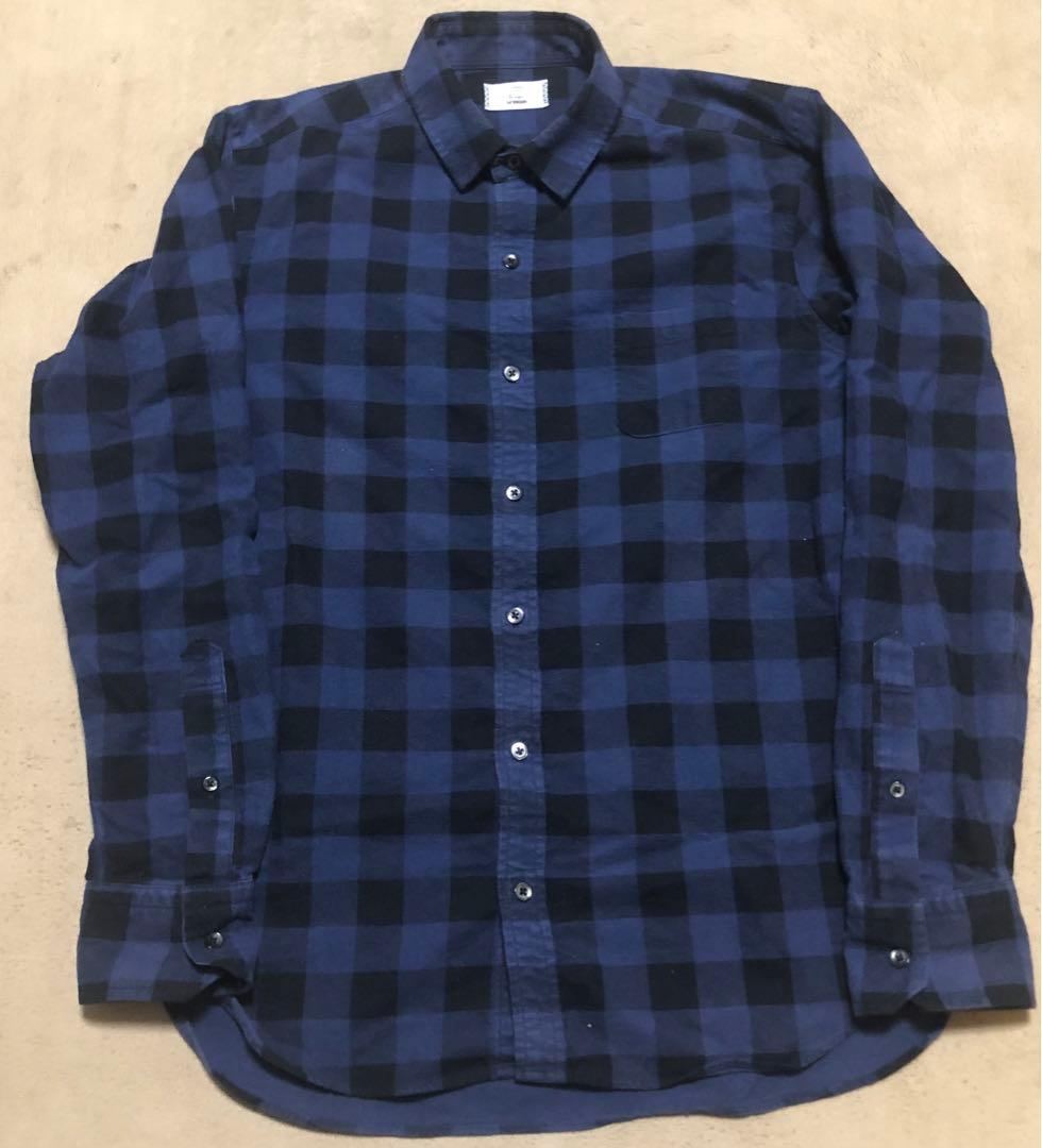 キムタク着 ラグスマックレガー ブロックチェックシャツ