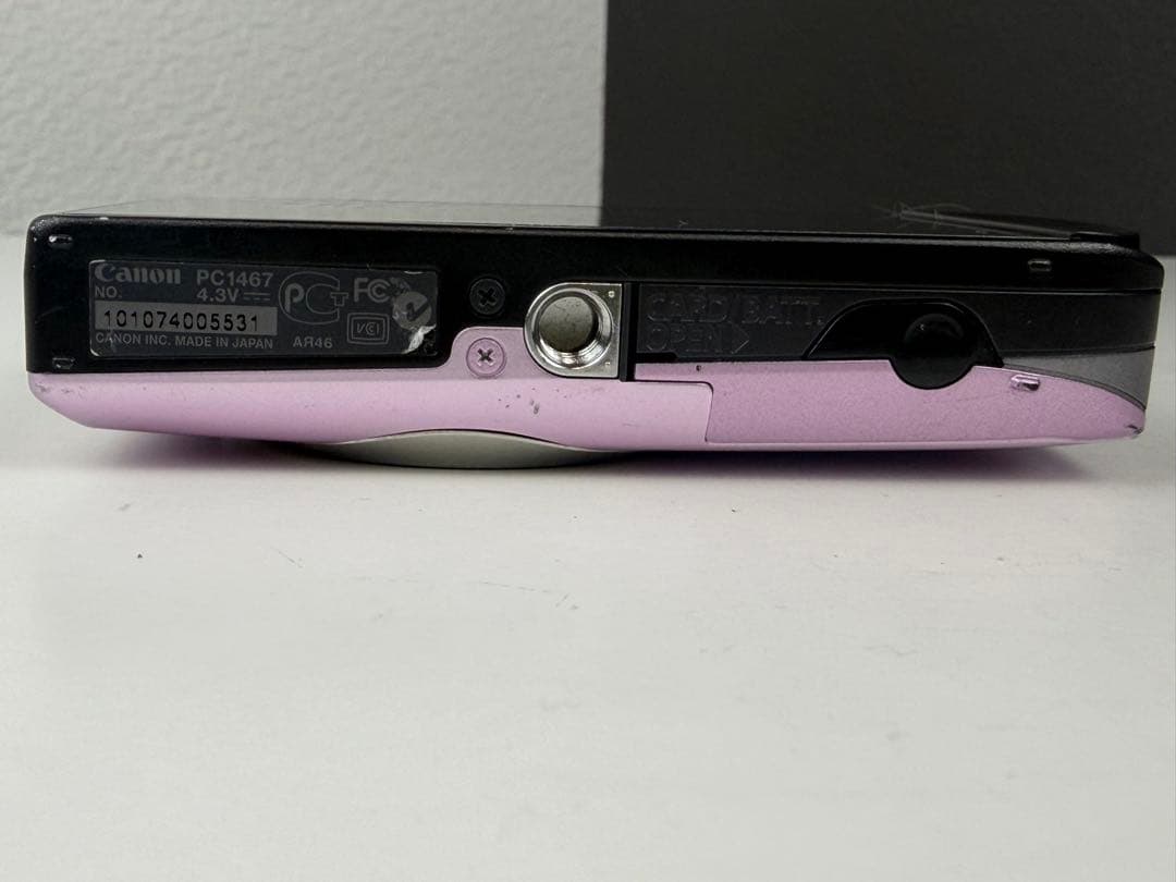 IXY 10S ピンク Canon キャノン 完動品 PC1467