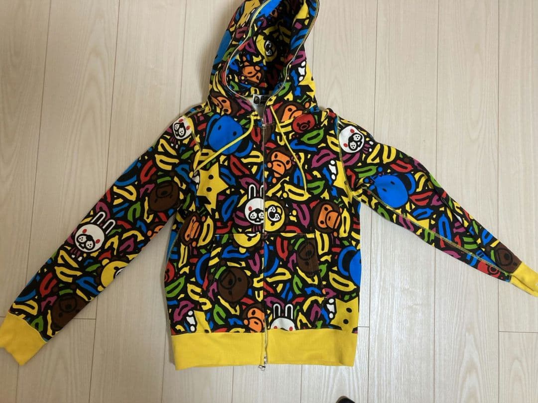 A Bathing Ape カラフルパーカー S