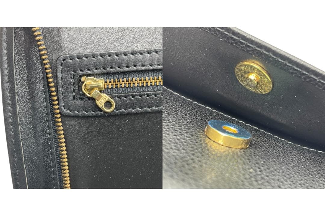 GIVENCHY/ジバンシィ レザー ブリーフケース ビジネスバッグ ブラック