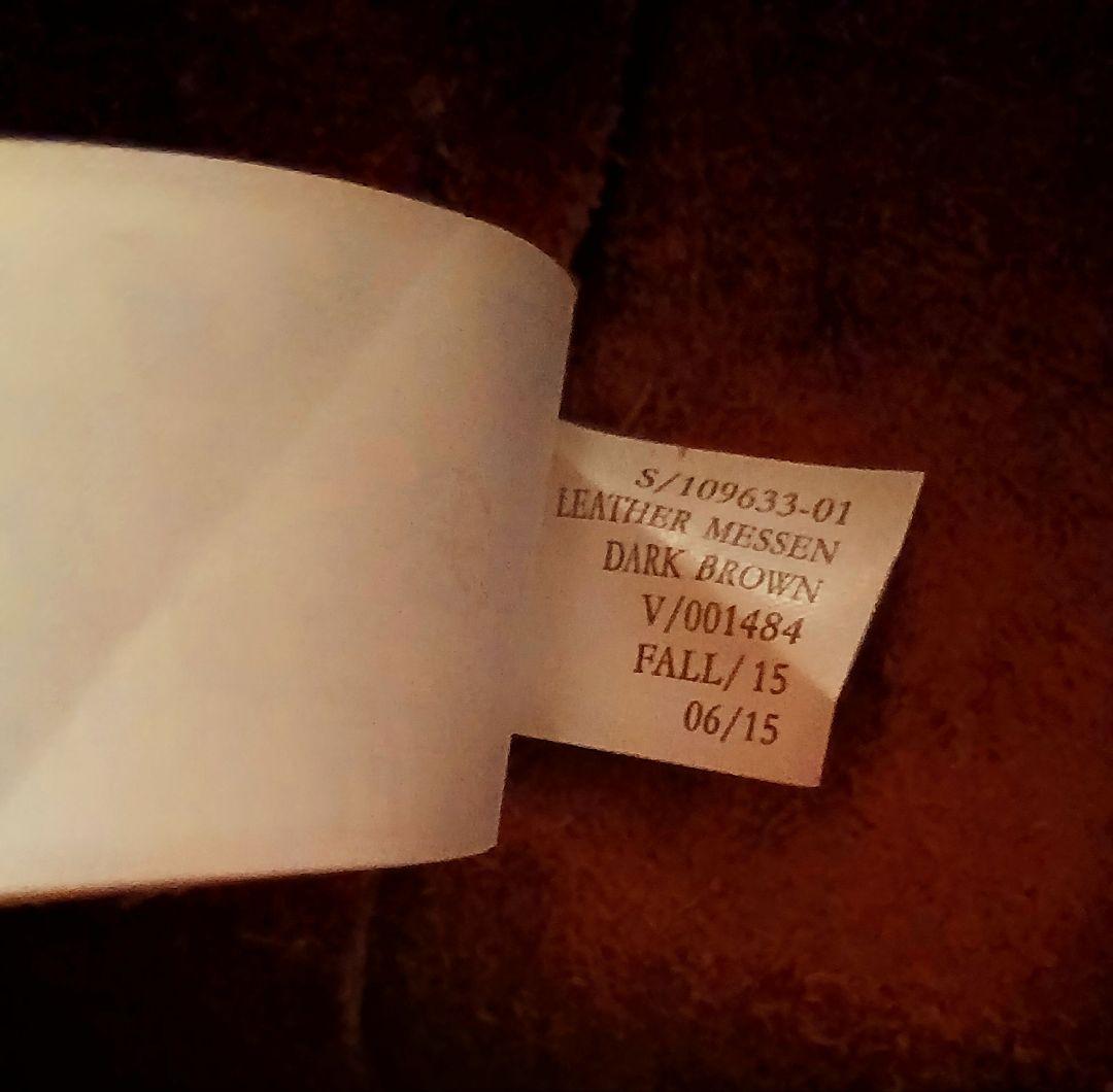 OLD GAP　牛革　ブラウン　メッセンジャー　ショルダーレザーバッグ　美品