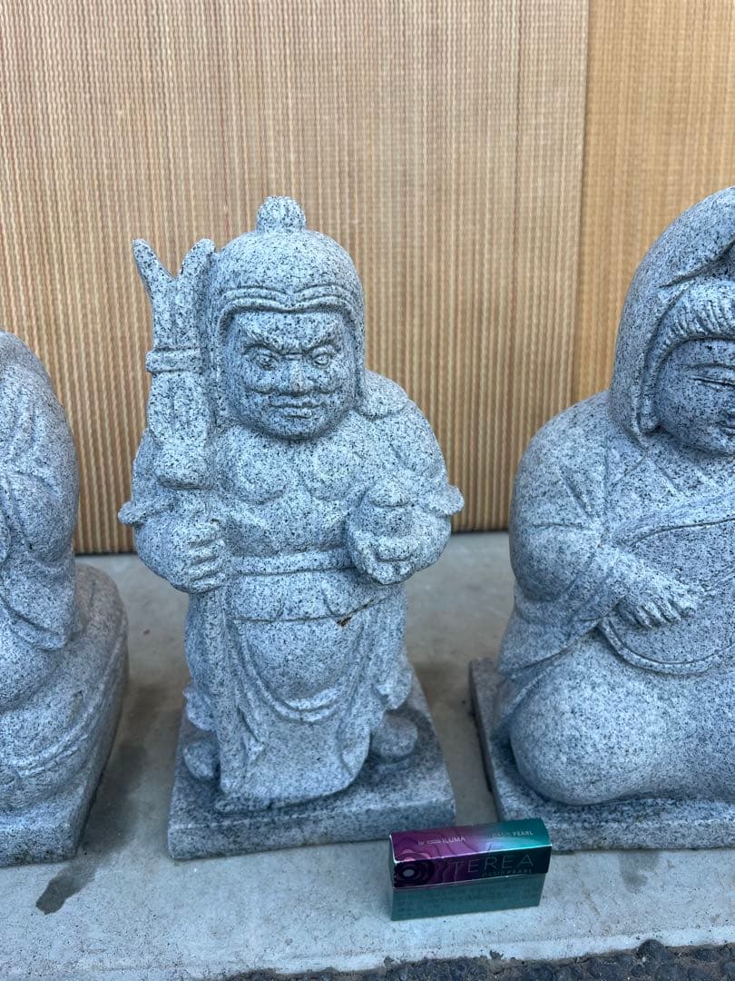 専用です縁起物　みかげ石　御影石　七福神　美品　2体