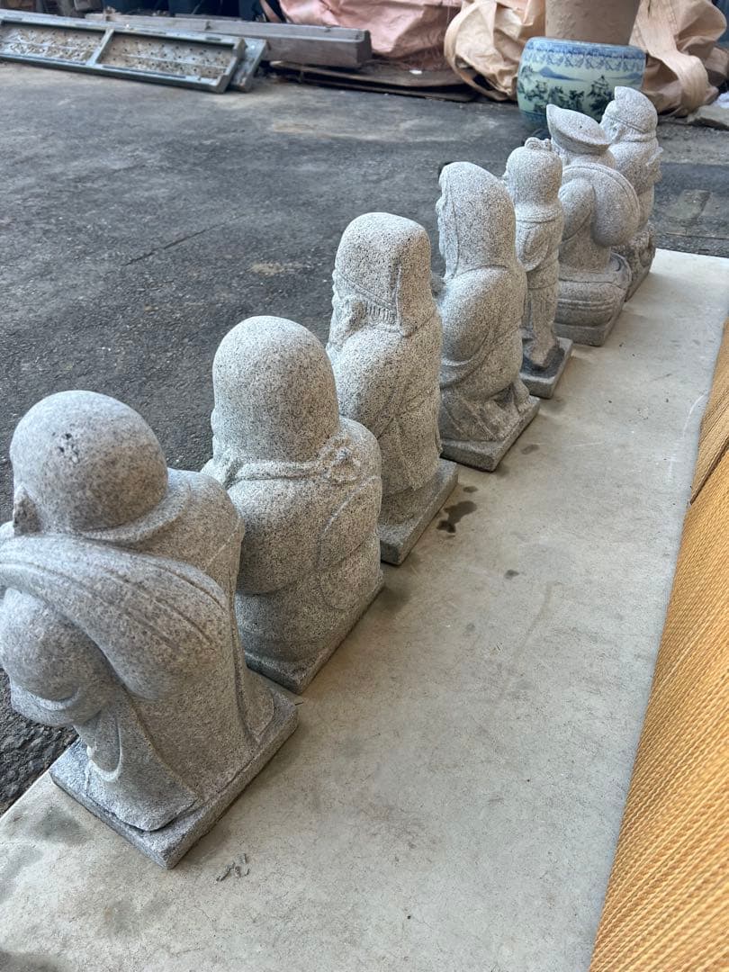 専用です縁起物　みかげ石　御影石　七福神　美品　2体