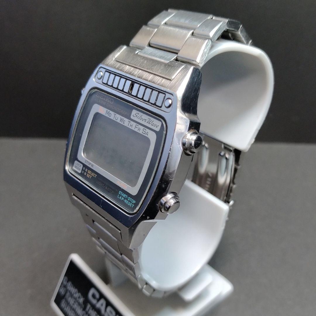 レア稼動品【80'sVTG】SEIKO SilverWave A257-5020