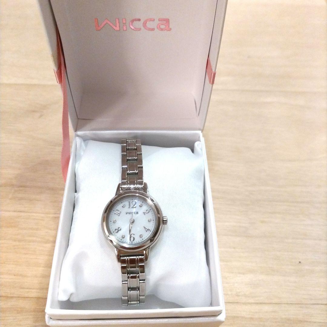 未使用☆CITIZEN☆ Wicca レディース 時計 ソーラーテック