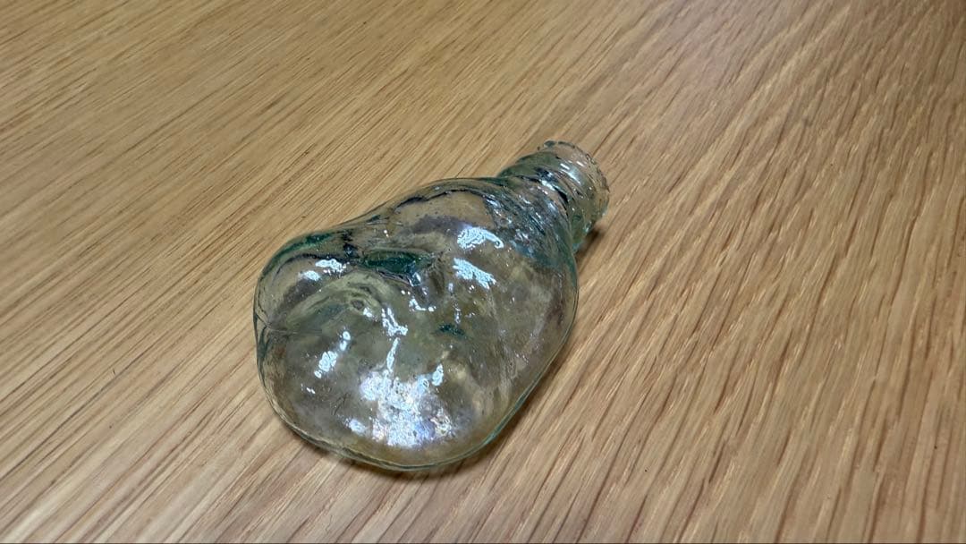 レトロ瓶 金平糖瓶 おかめ