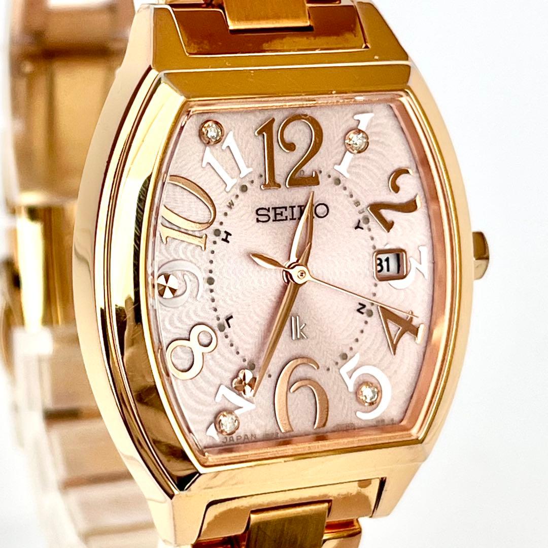 セイコー SEIKO ルキア レディース 腕時計 稼働 電波ソーラー s2118
