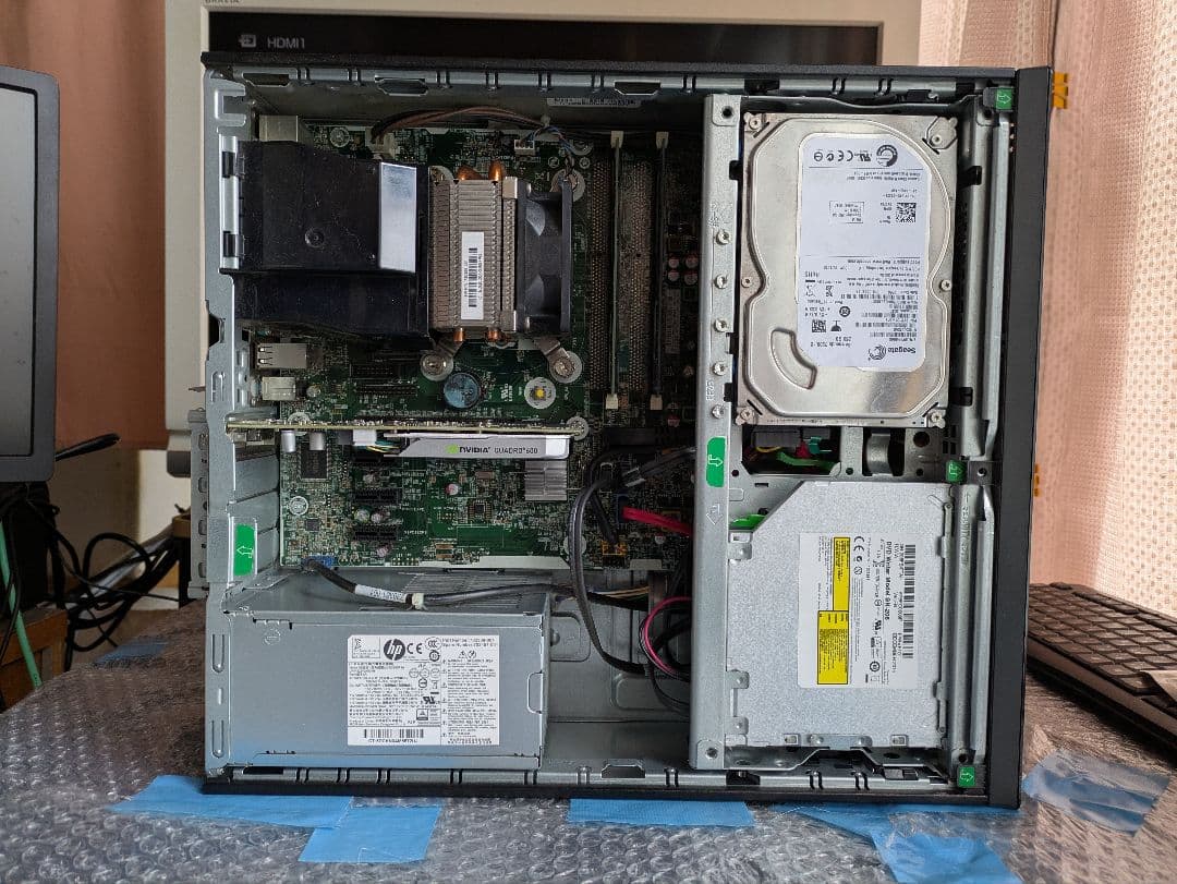 №114、Win11(24H2)、i3_4130、Quadro、M12G、SSD