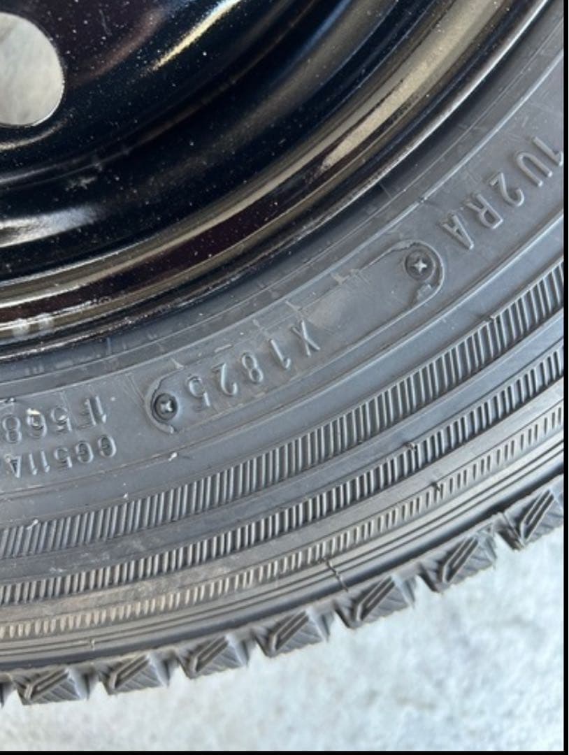 新品未使用　ホンダ　145/80R12 ホイールセット