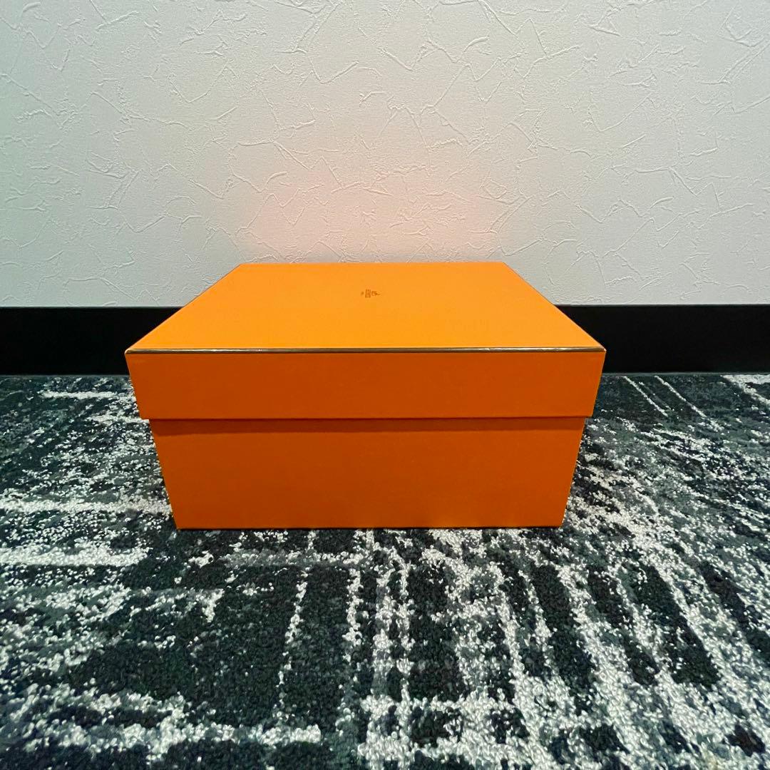 ㊴美品　HERMES　エルメス　ピコタンロックPM用　オレンジ　空箱　長方形