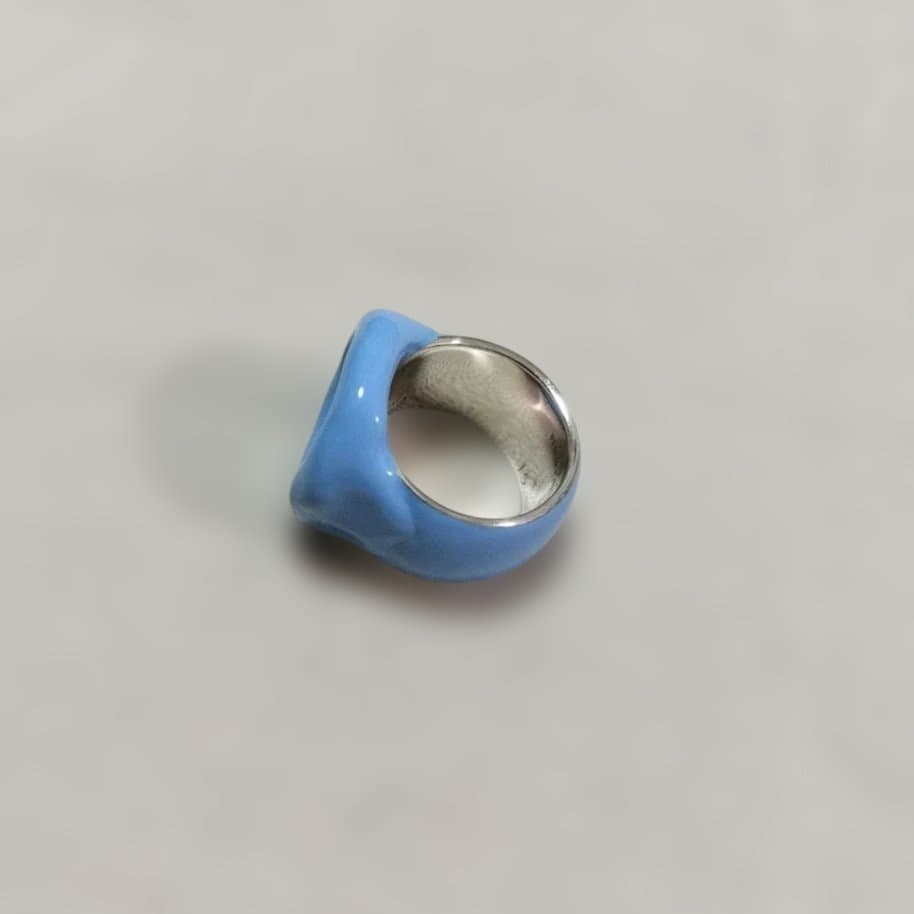 美品 BOTTEGA VENETA ボッテガヴェネタ シールリング 15号