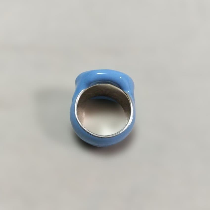 美品 BOTTEGA VENETA ボッテガヴェネタ シールリング 15号