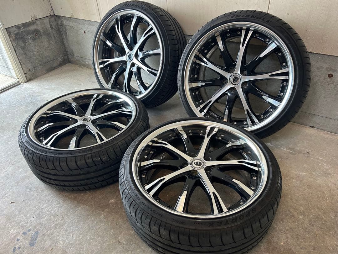 h*o様 work シュバート　バリ山タイヤ付き　pcd100