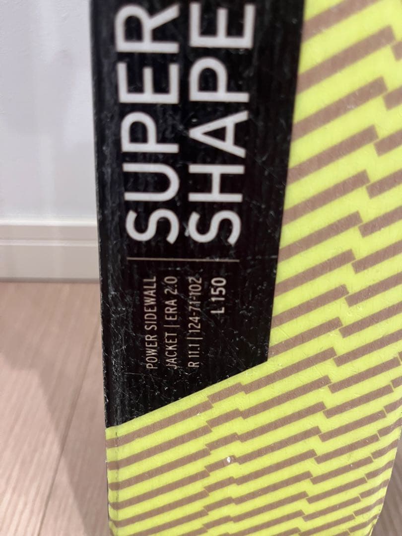 HEAD SUPER SHAPE 150cm ジュニア　 ストック付