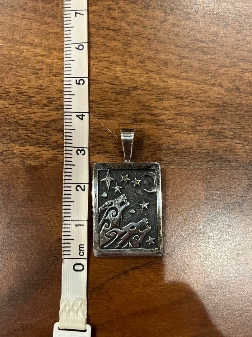 ホピ族 レイモンドキャセヨウス コヨーテ ネックレス ペンダント