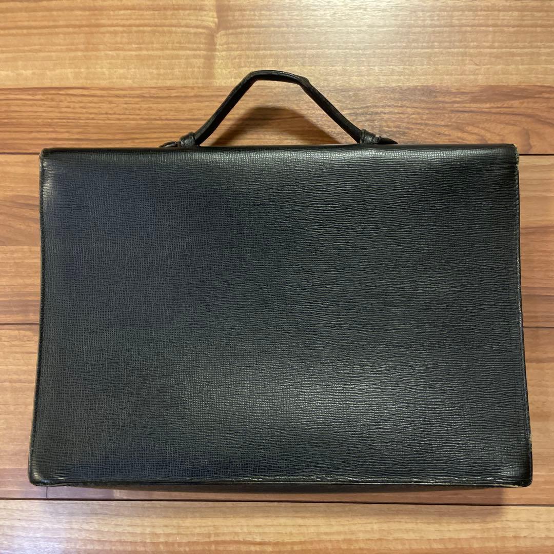 LOEWE ブラック ビジネスバッグ