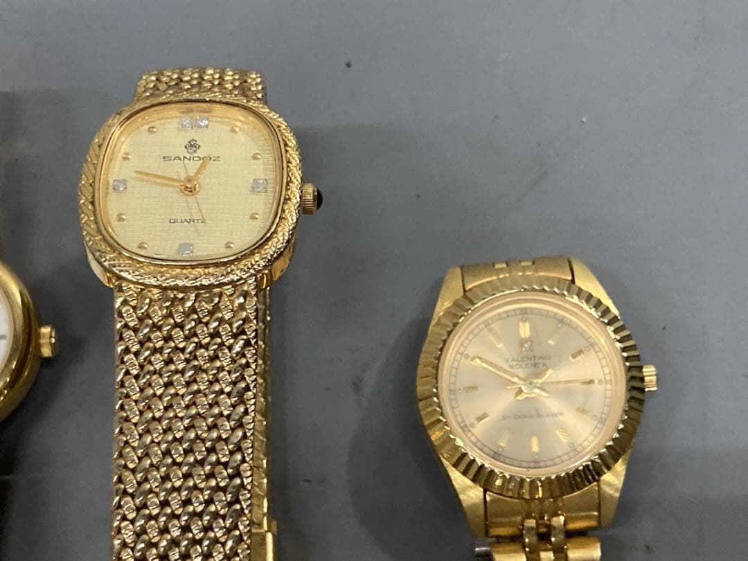 時計まとめ 約10点 SEIKO サンローラン等 ゴールド系