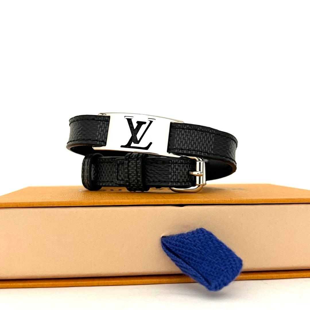 極上美品✨ルイヴィトン ダミエグラフィット ブラスレ サインイット ブレスレット