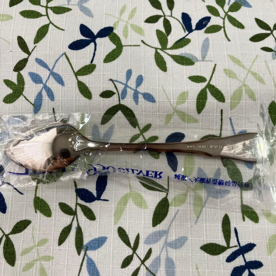 【お値下げしました】TBCL シルバースプーン5本＋シルバーポリシングクロス