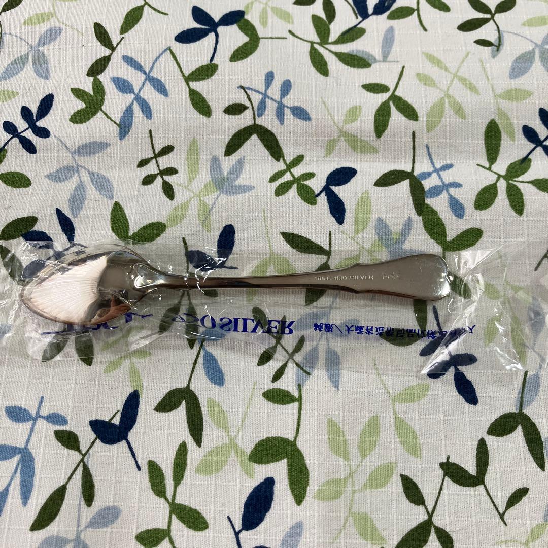 【お値下げしました】TBCL シルバースプーン5本＋シルバーポリシングクロス