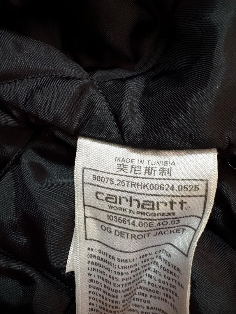 Carhartt カーハート デトロイトジャケット　WIP OG サイズＳ