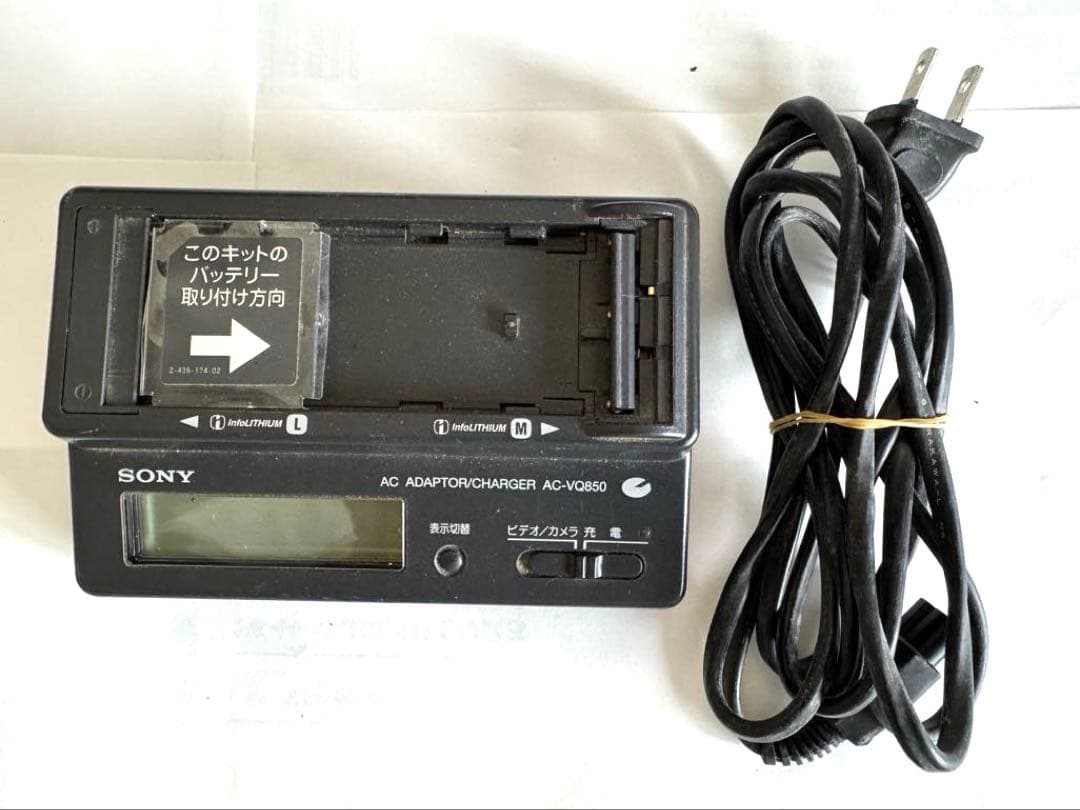 ビデオカメラ SONY Handycam 120x Carl Zeiss DCR-PC110