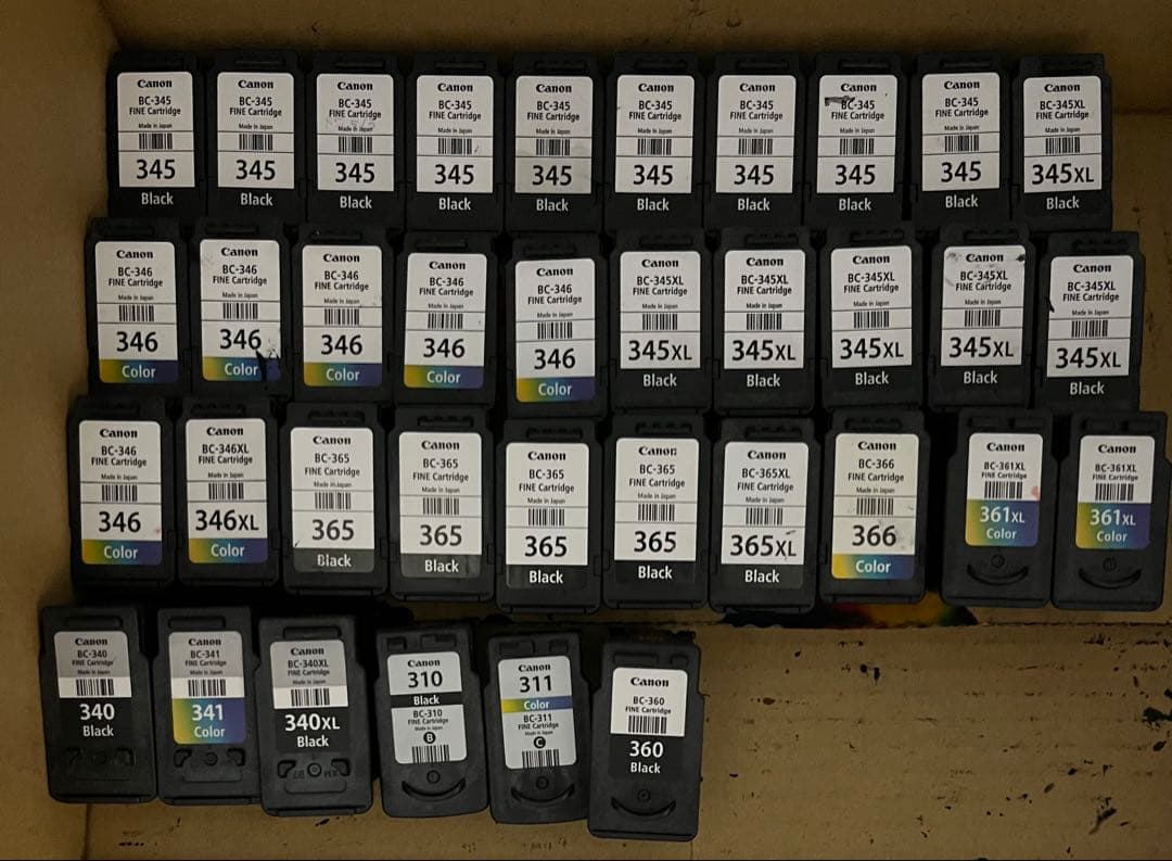 キヤノン 使用済 インク