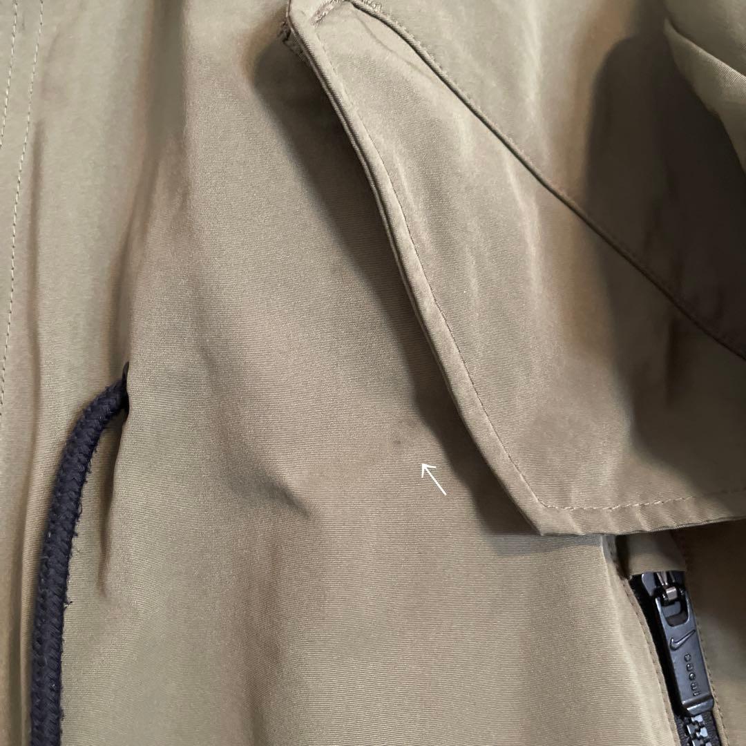 sacai NIKE モッズコート カーキ ユニセックス トレンチコート FW