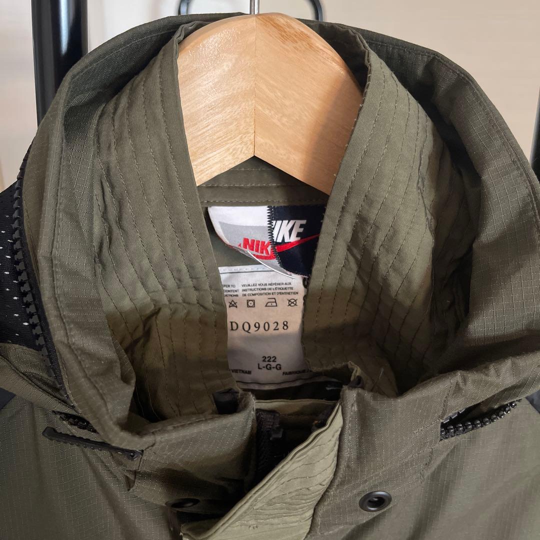 sacai NIKE モッズコート カーキ ユニセックス トレンチコート FW