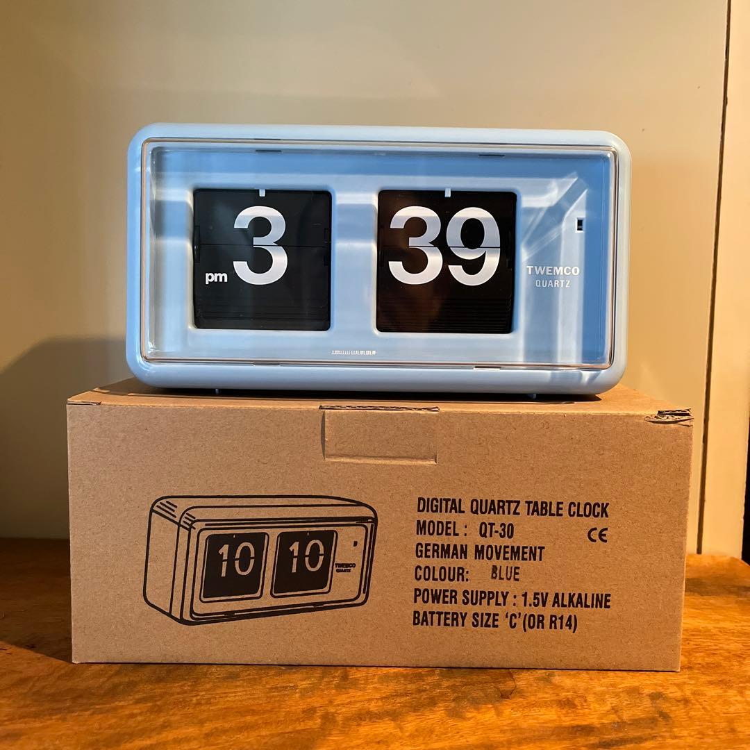 インテリア時計 twemco QT-30 Digital Quartz Table Clock