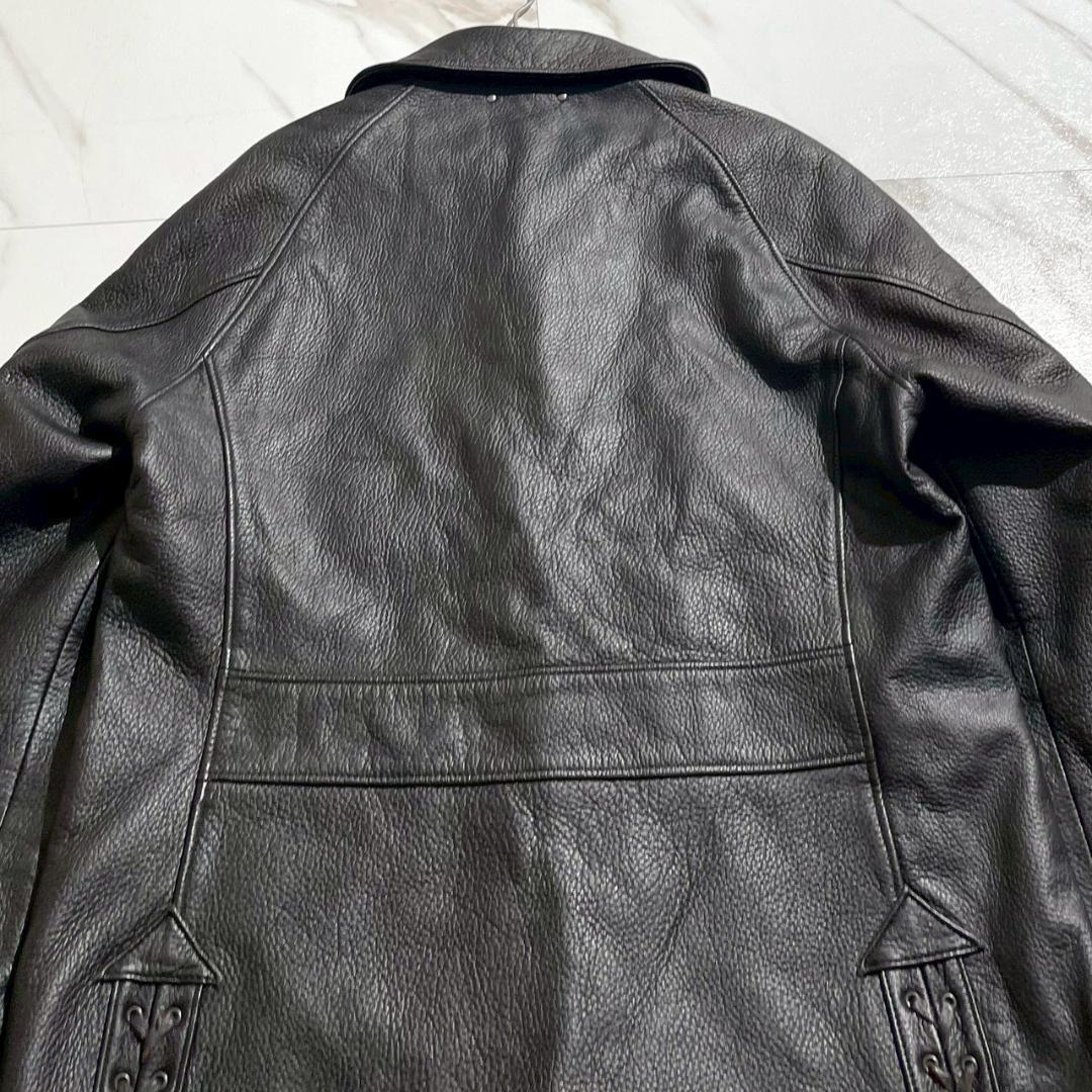 レア　NEXUS7 MADMAXX　ディアスキン　鹿革　レオパード　レザー　黒