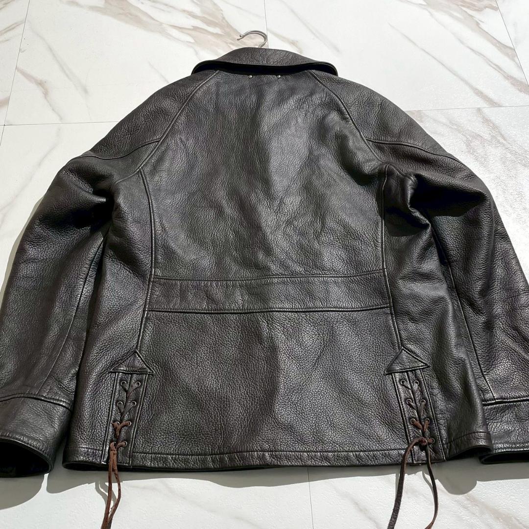 レア　NEXUS7 MADMAXX　ディアスキン　鹿革　レオパード　レザー　黒