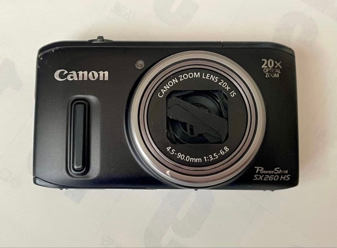 Canon PowerShot SX260 HS 動作未確認