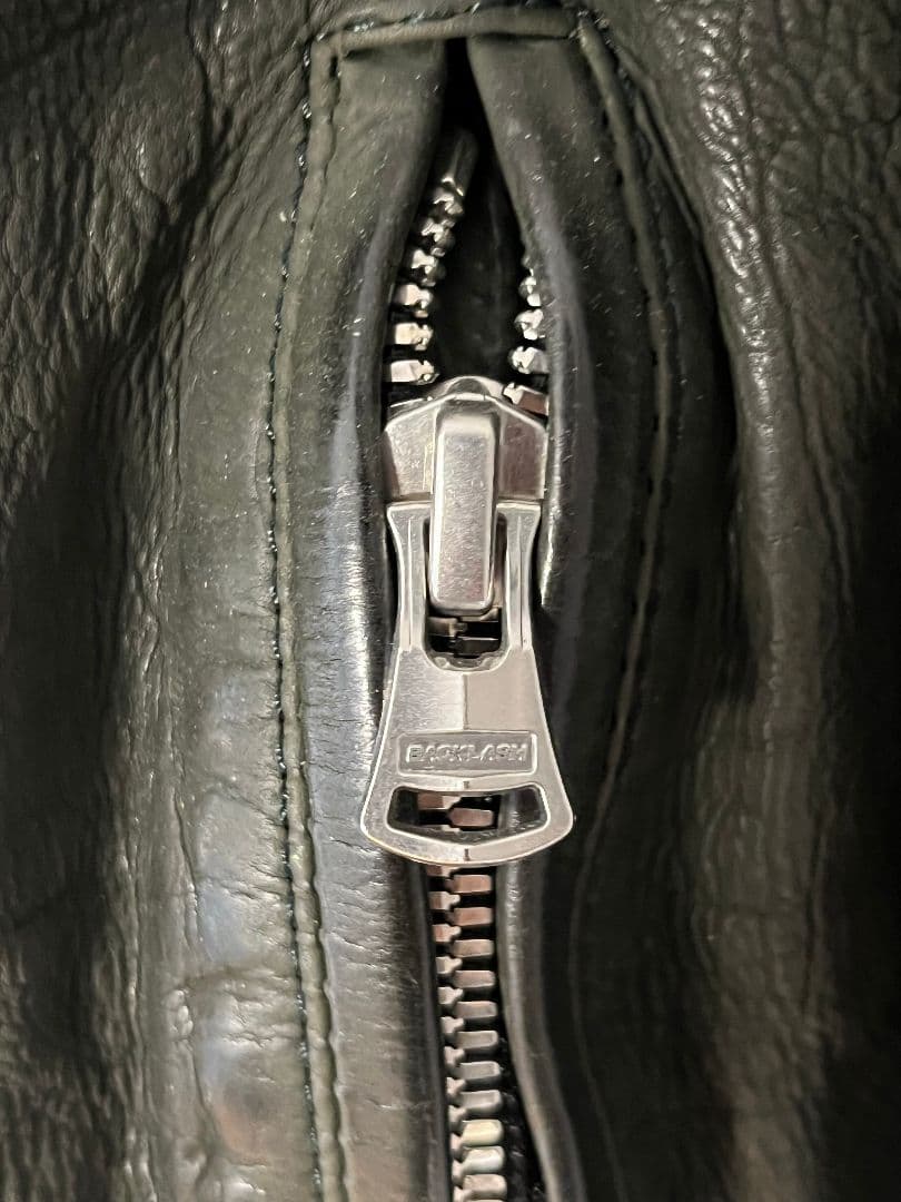 【新品】バックラッシュ　ジャパンカーフレザーライダース