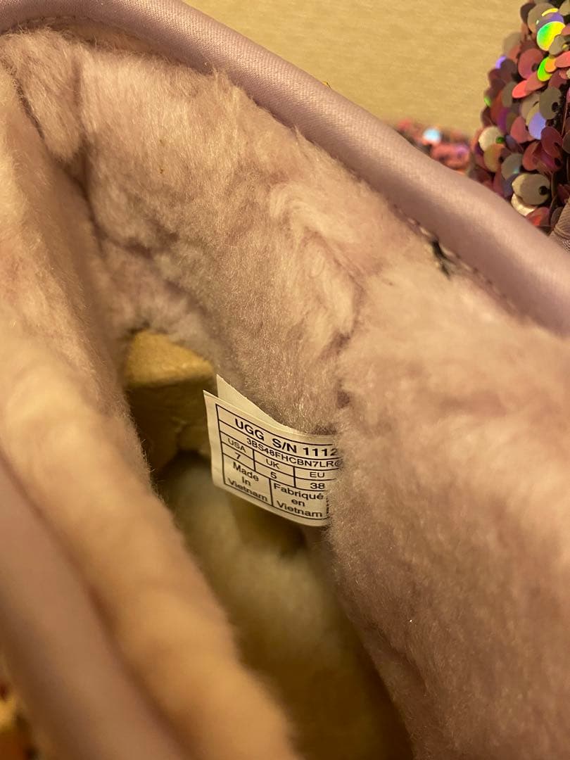 【あ】ugg CLASSIC MINI STELLAR SEQUIN