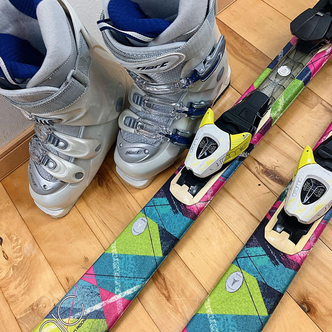 美品スキー　ATOMIC AFFINITY AIR 152cm 初心者中級者