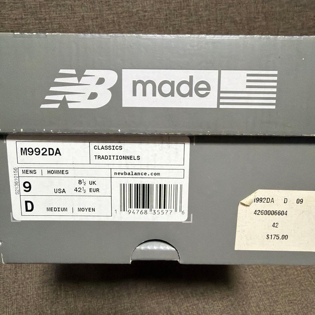 即購入可 ニューバランス992 27cm New Balance USA製