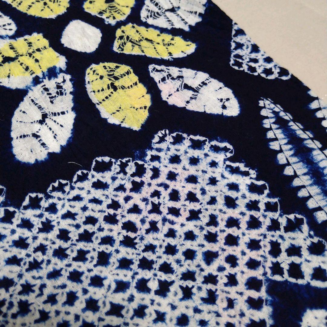 浴衣　有松鳴海絞り　出品９月末まで